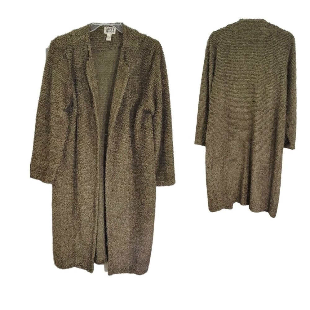 CHICO’S DESIGN Women’s Size2 Winter‎ Warm Fashion No Pocket Cardigan Coat
